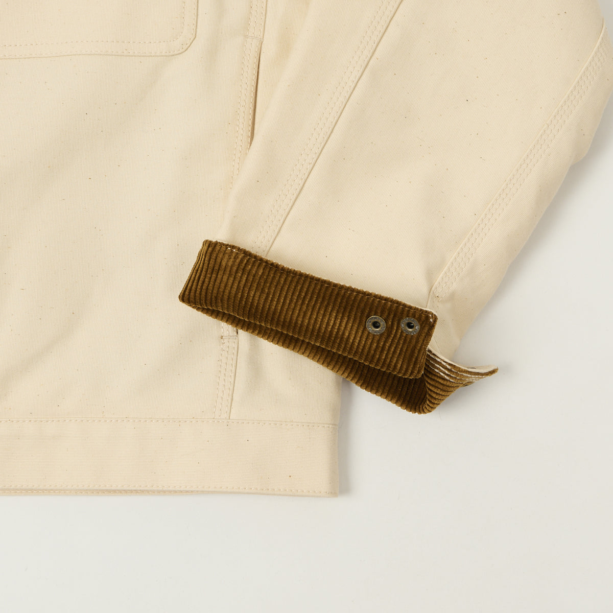 Knickerbocker 'Pacific' Jungle Cloth Jacket - Ecru