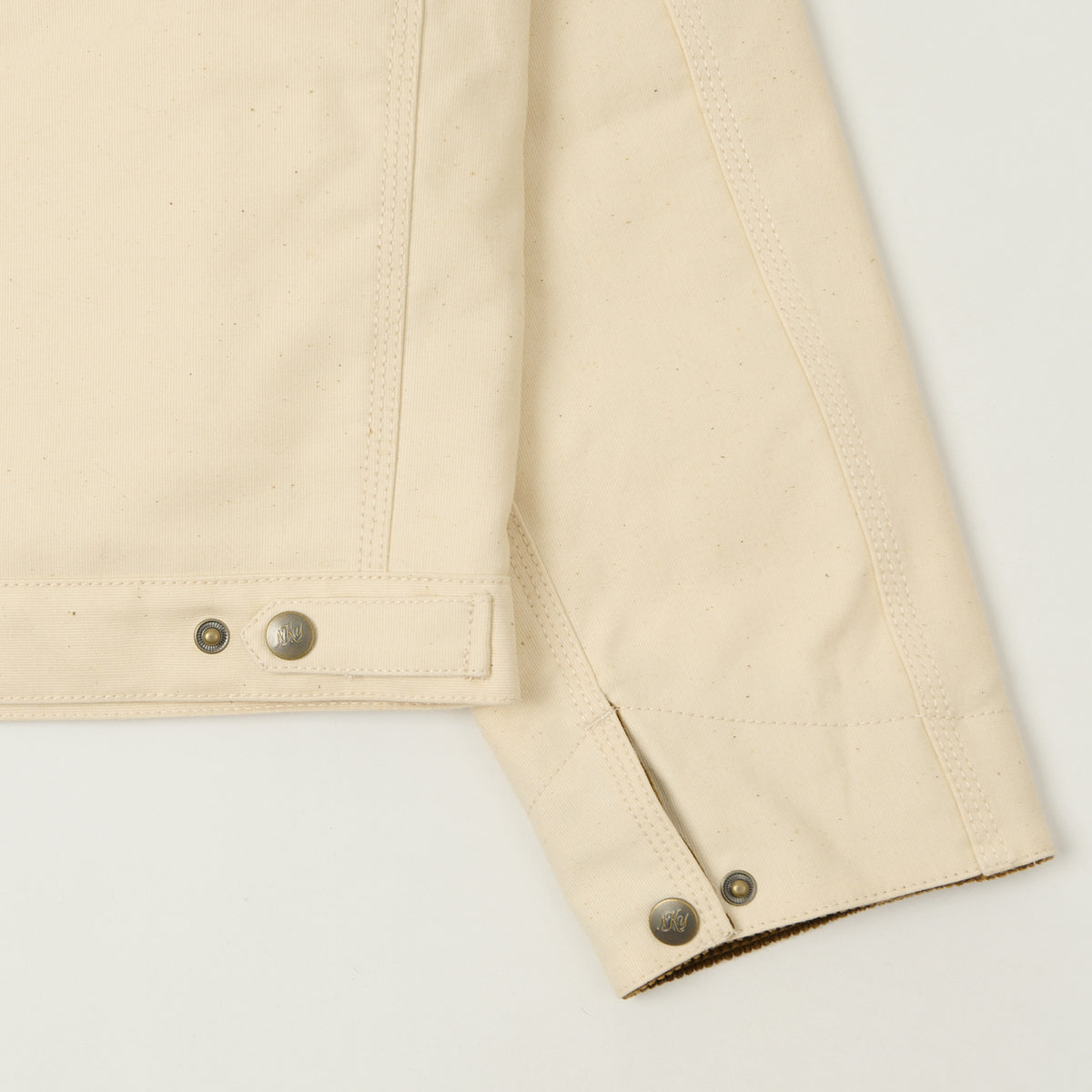Knickerbocker 'Pacific' Jungle Cloth Jacket - Ecru