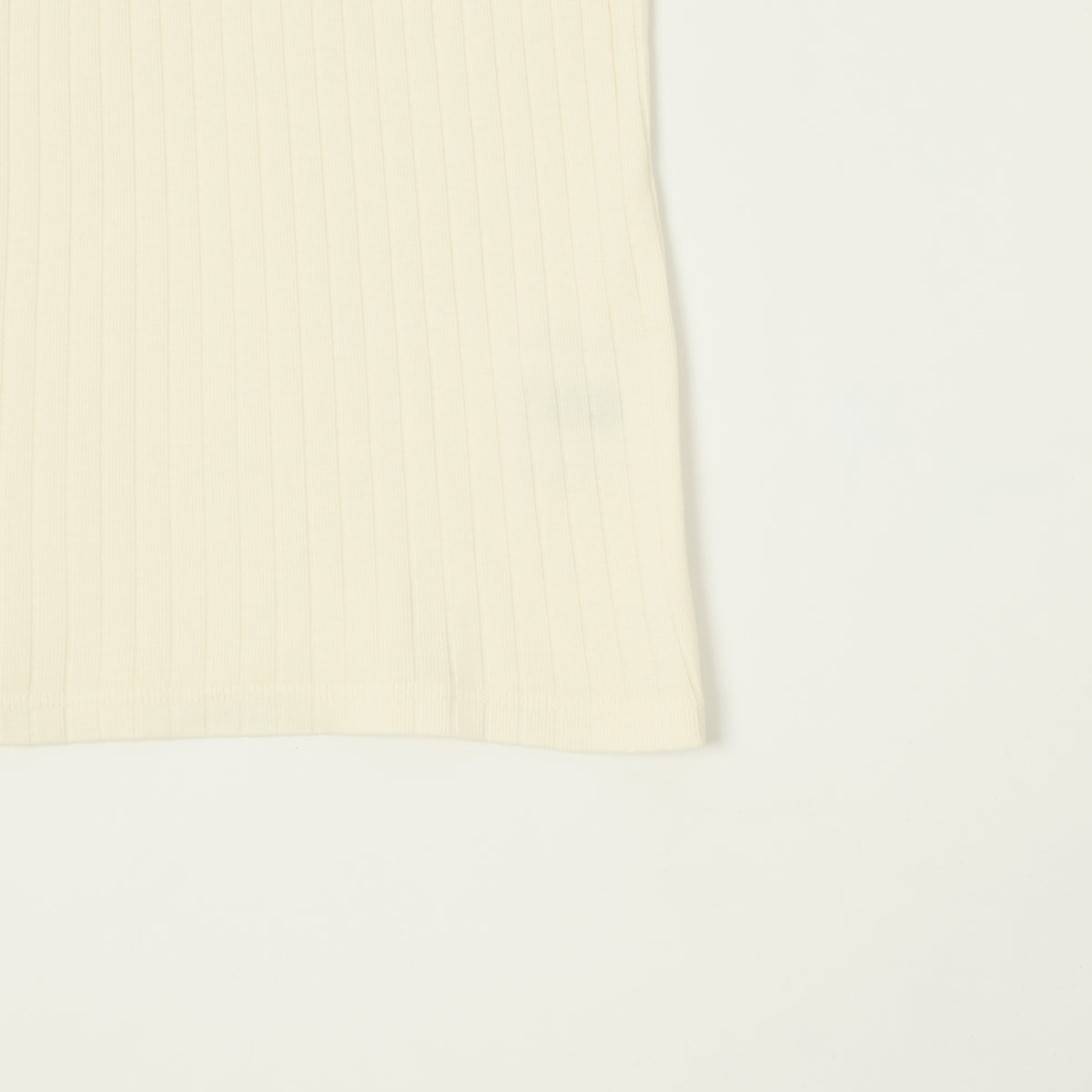 Knickerbocker Ribbed Tank Top - Milk