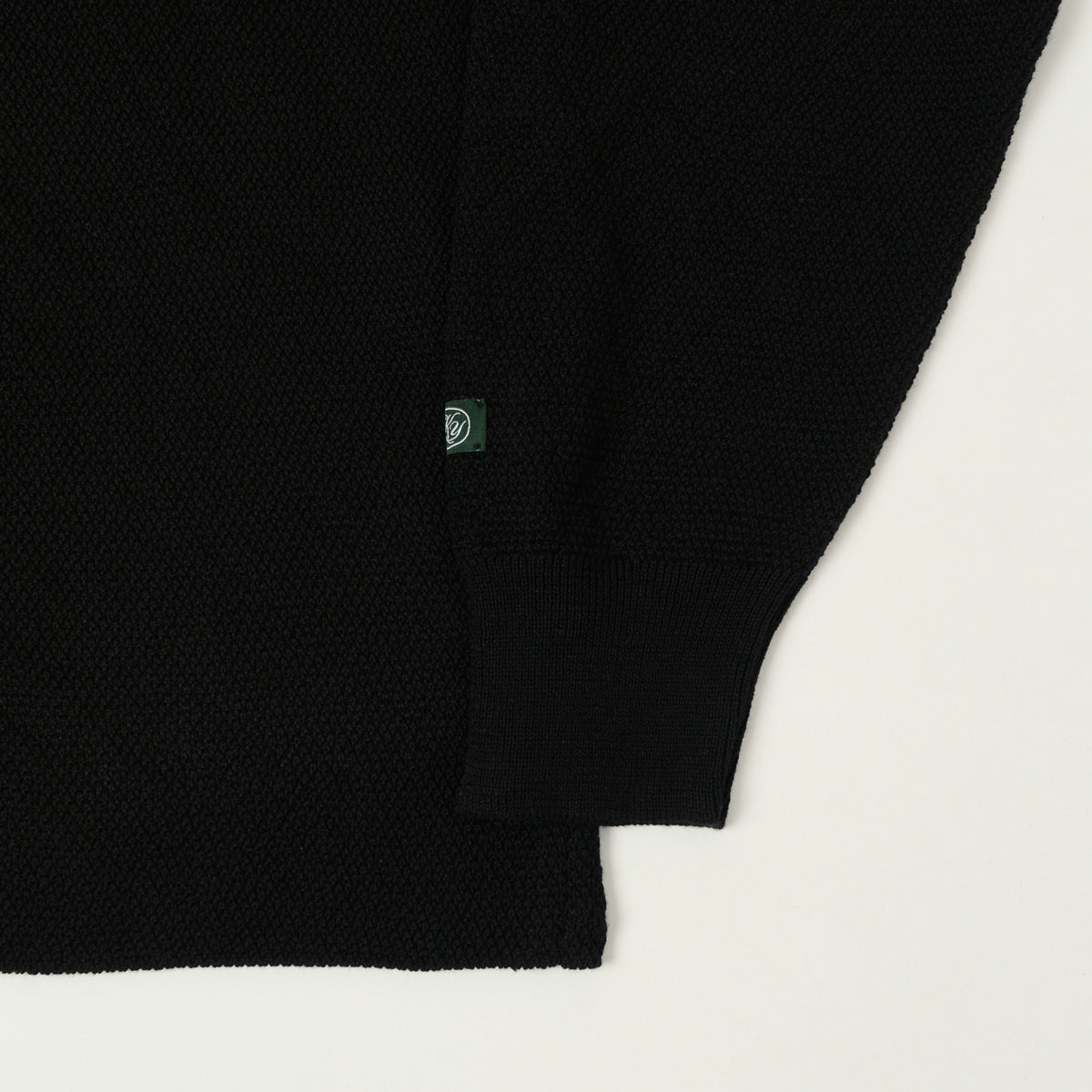 Knickerbocker Ridge Cotton Polo - Black