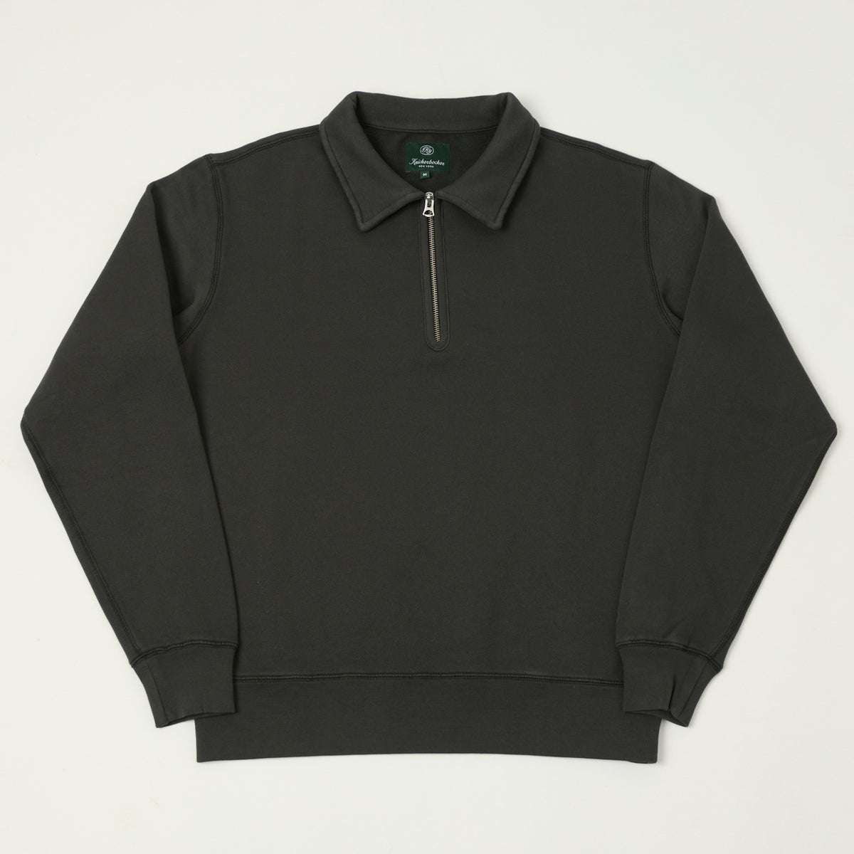 Knickerbocker 'Stadium Loft' Quarter Zip Sweatshirt - Coal