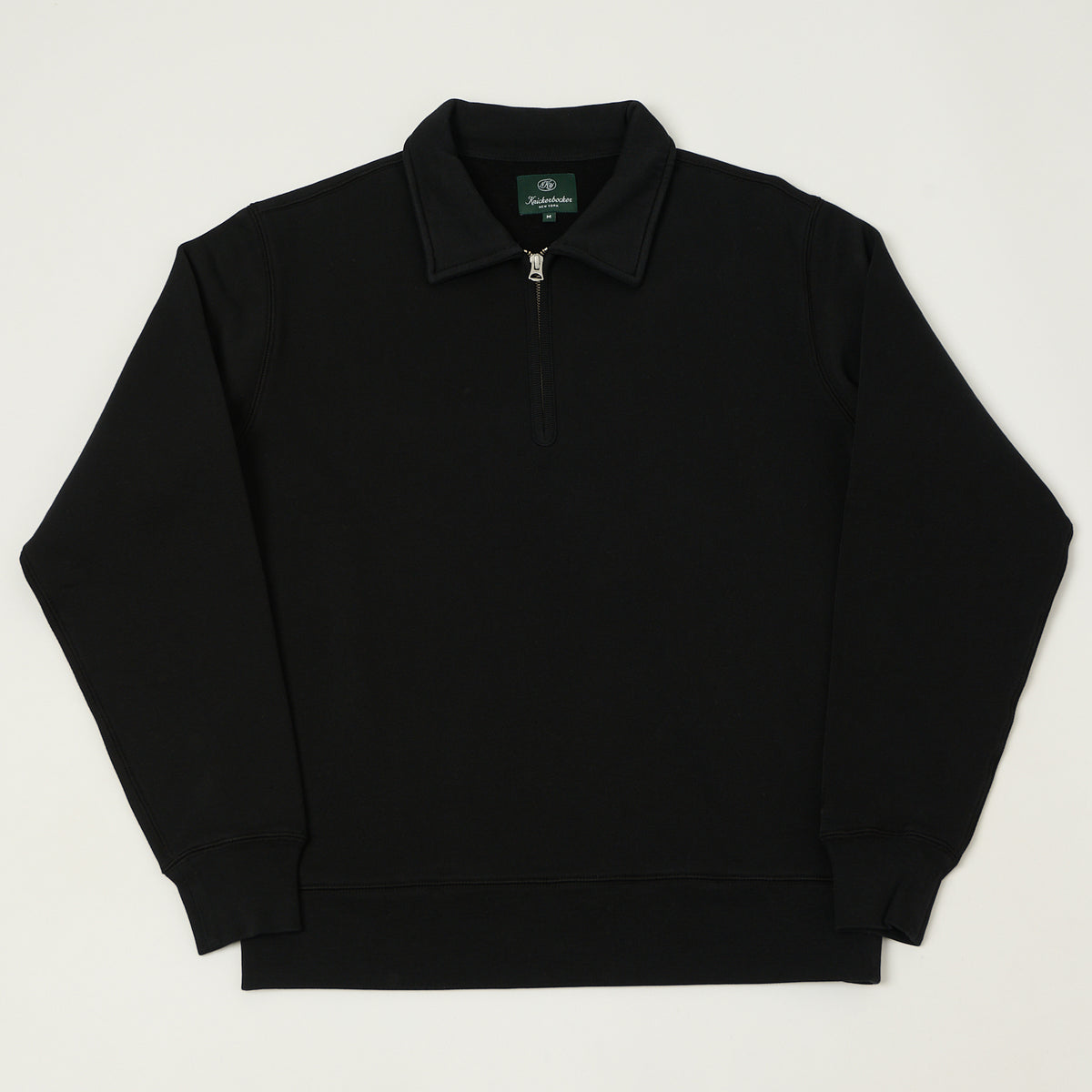 Knickerbocker 'Stadium Loft' Quarter Zip Sweatshirt - Black