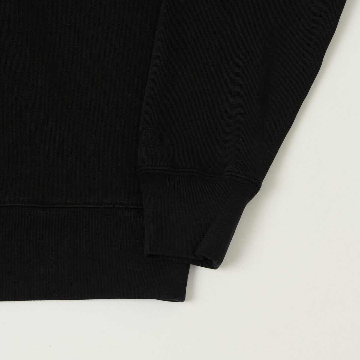 Knickerbocker 'Stadium Loft' Quarter Zip Sweatshirt - Black