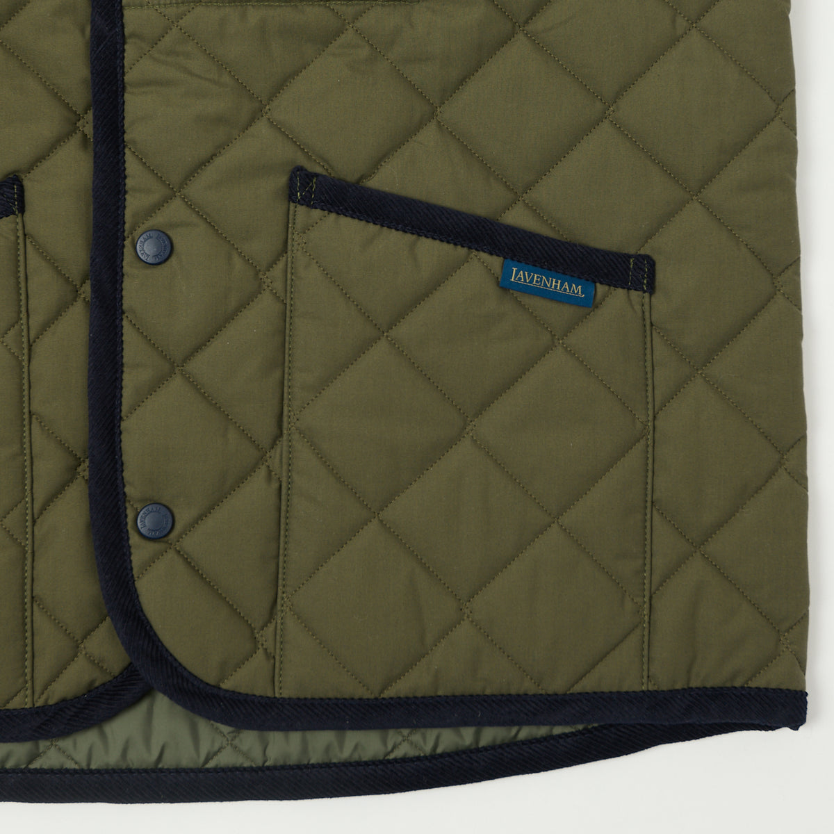 Lavenham Thornham Gilet - Olive Green