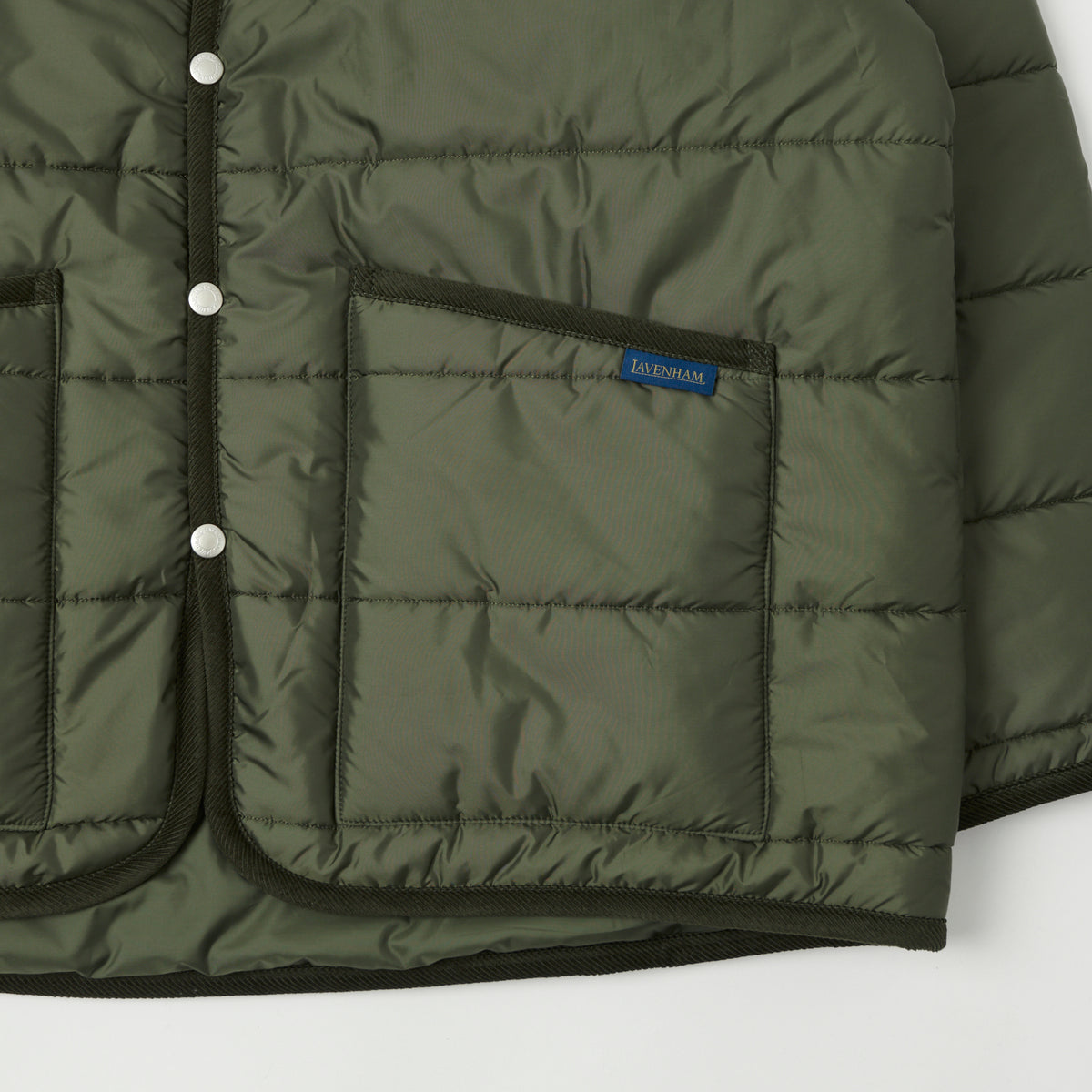 Lavenham Big Quilt Mickfield Jacket - Olive Green