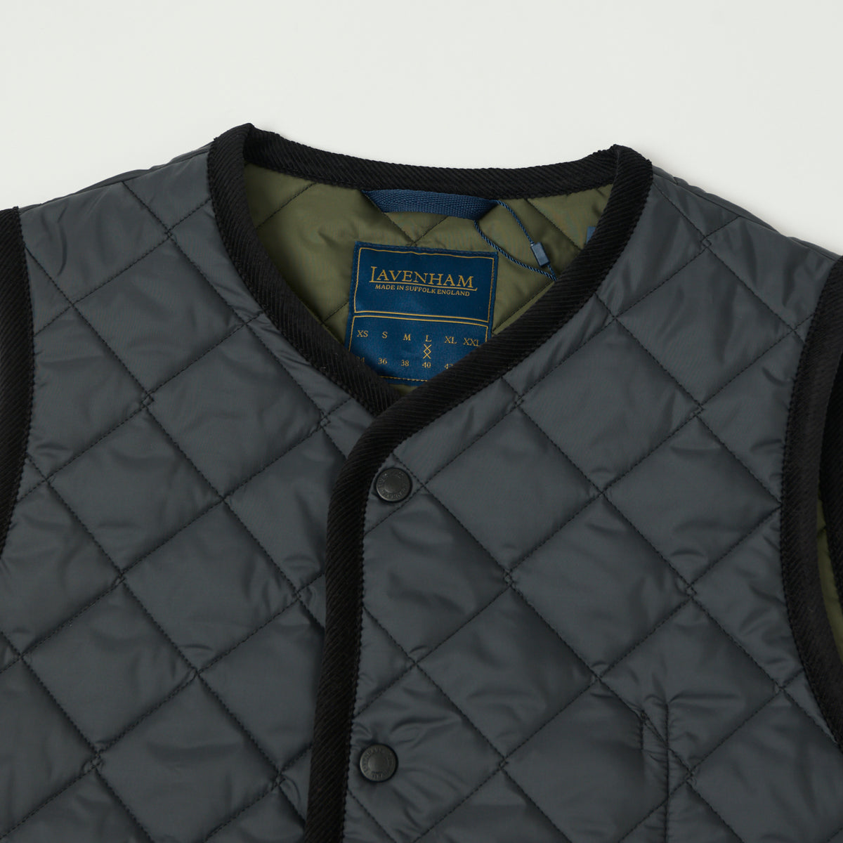 Lavenham Thornham Gilet - Lamp Grey