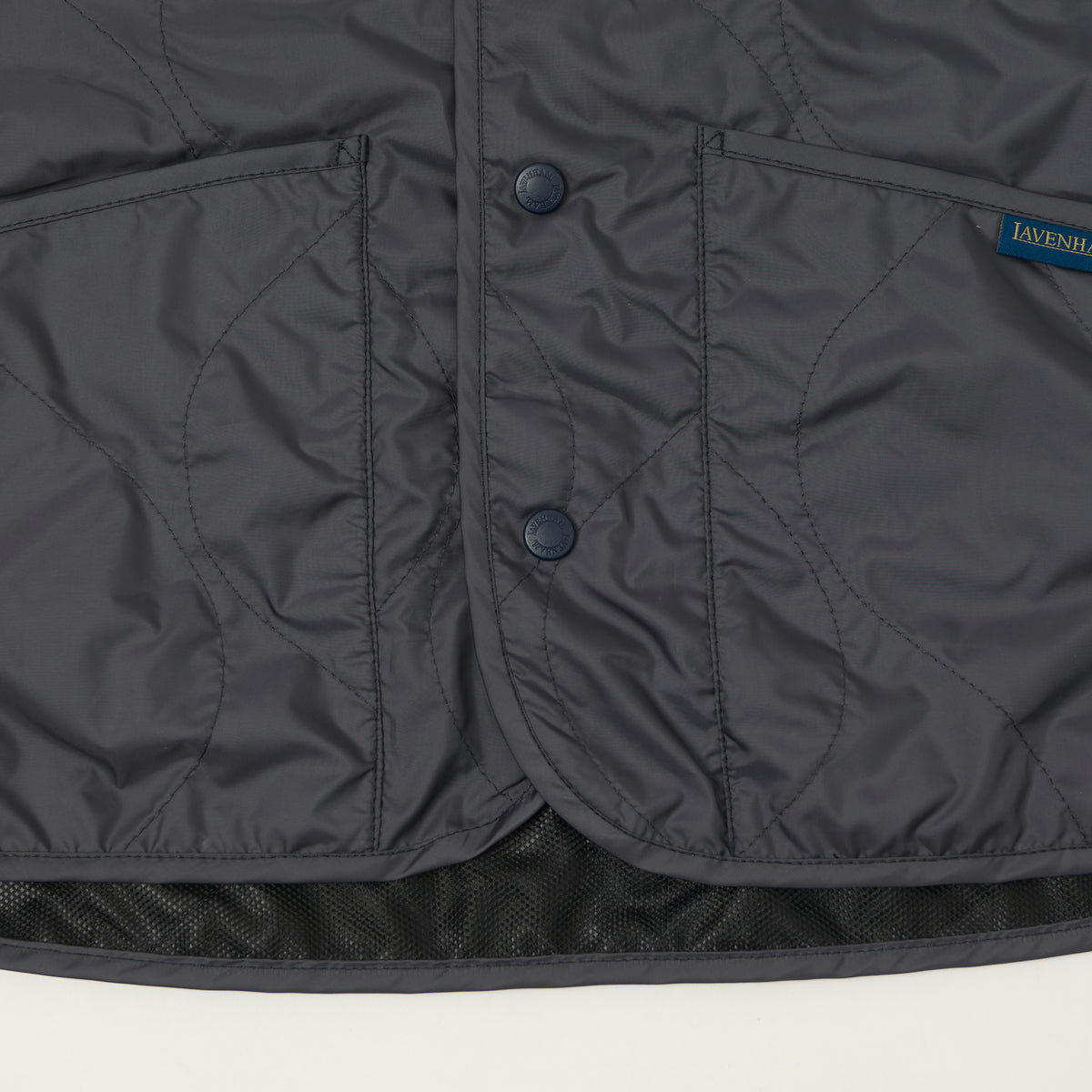 Lavenham Unwadded 'Thornham' Gilet - Suffolk Navy