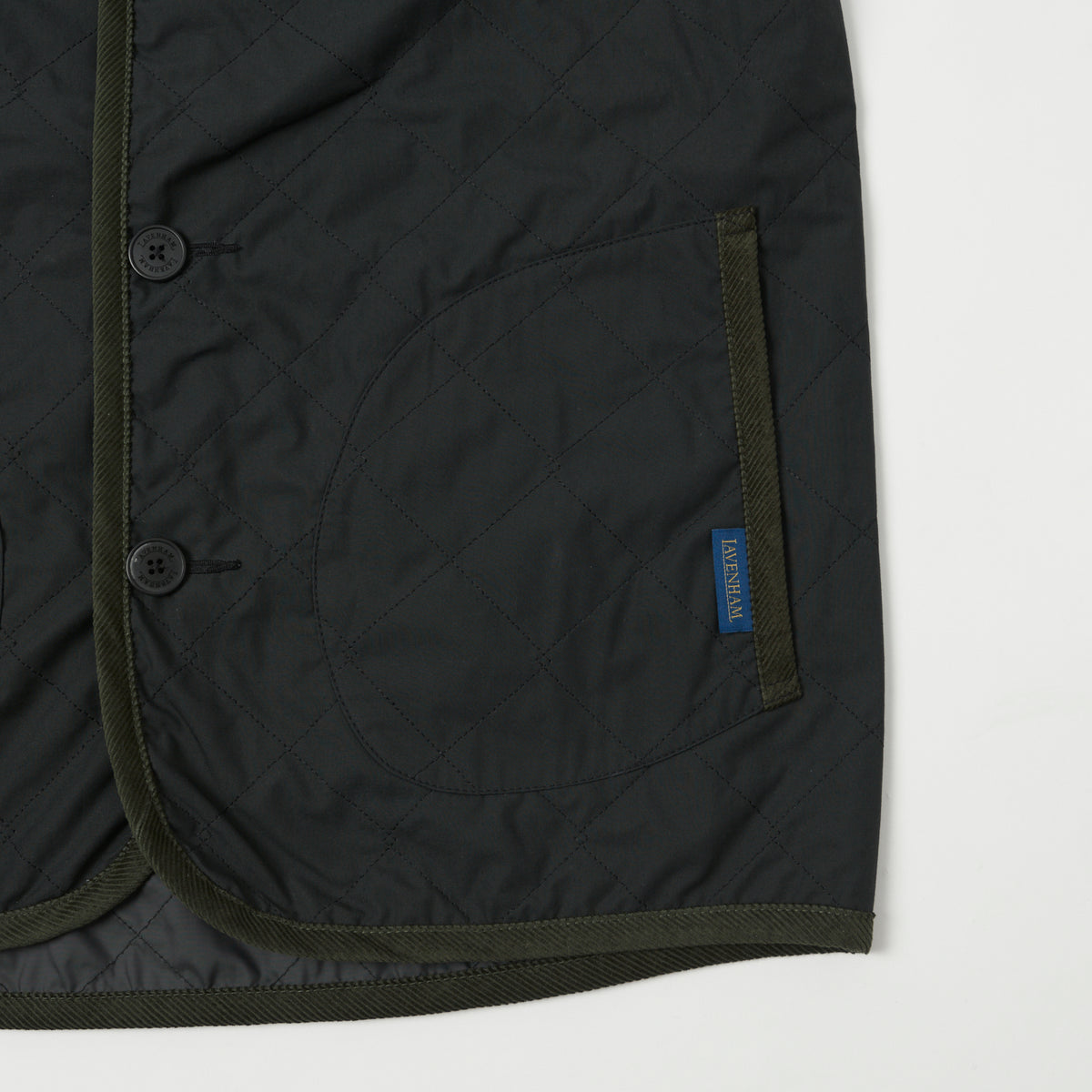 Lavenham Unwadded Gilet - Black
