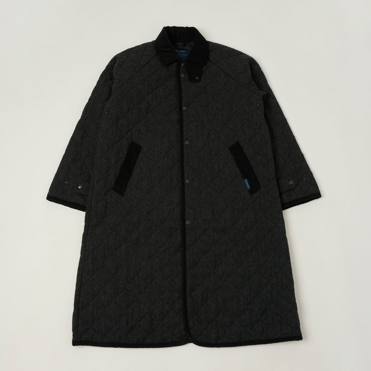 Lavenham Wool Chantry Coat - Charcoal