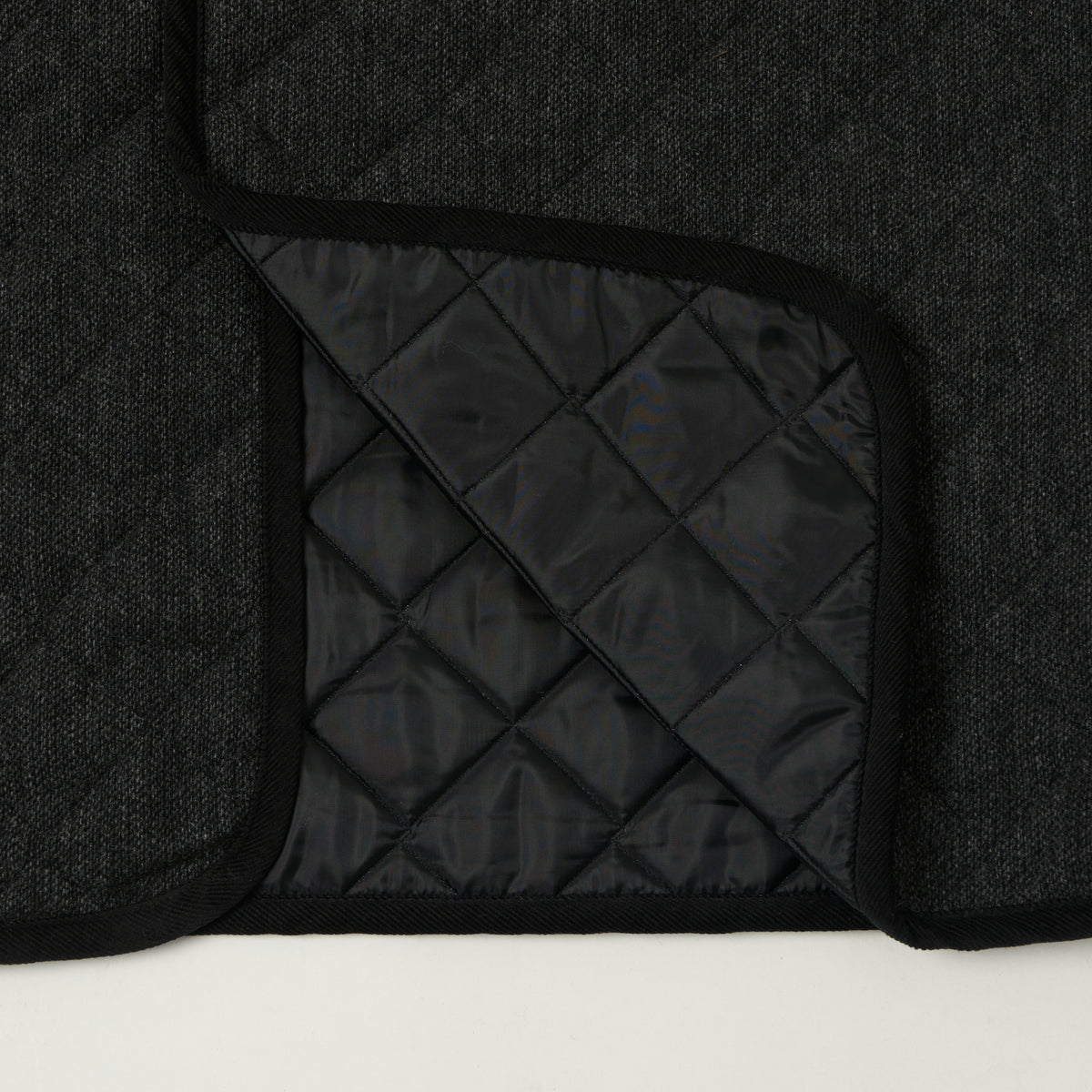 Lavenham Wool Chantry Coat - Charcoal