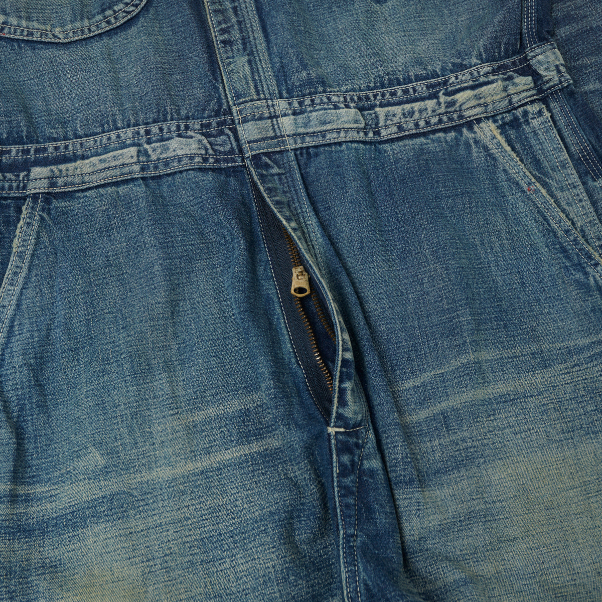Lee Archives 1950's 'Union Alls' Overalls - Light Wash