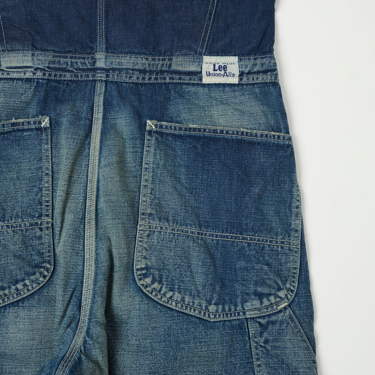 Lee Archives 1950's 'Union Alls' Overalls - Light Wash