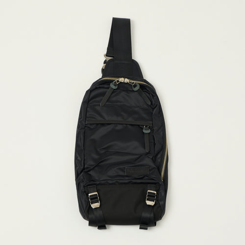 Master-Piece Lightning Sling Bag - Black