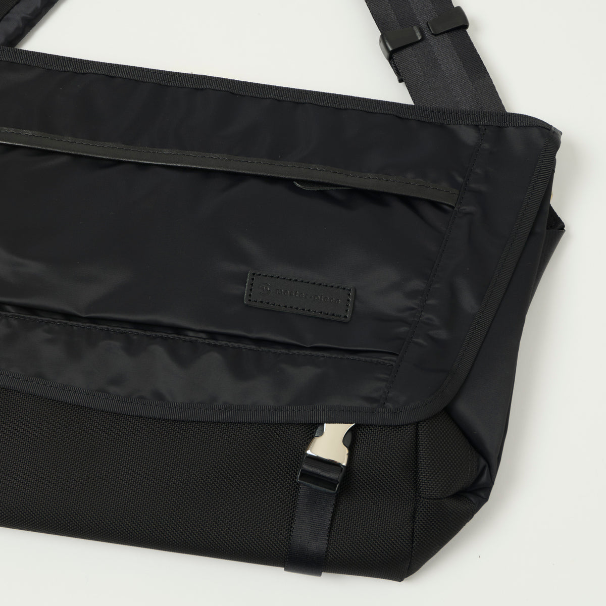 Master-Piece Lightning Messenger Bag - Black