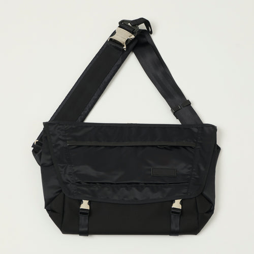 Master-Piece Lightning Messenger Bag - Black