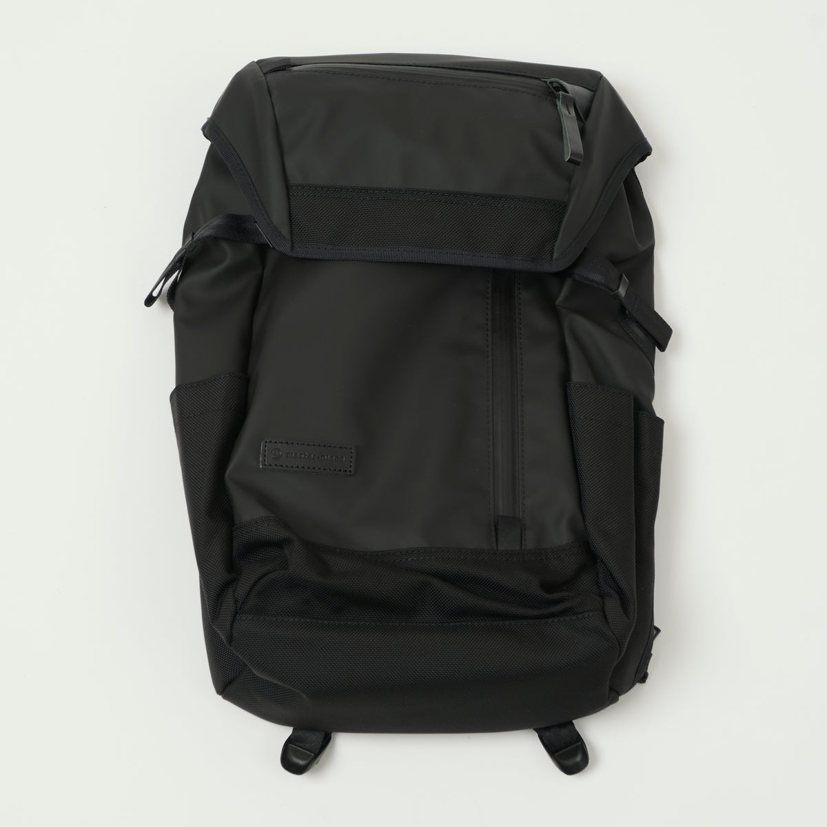 Master-Piece Slick Flap Backpack - Black
