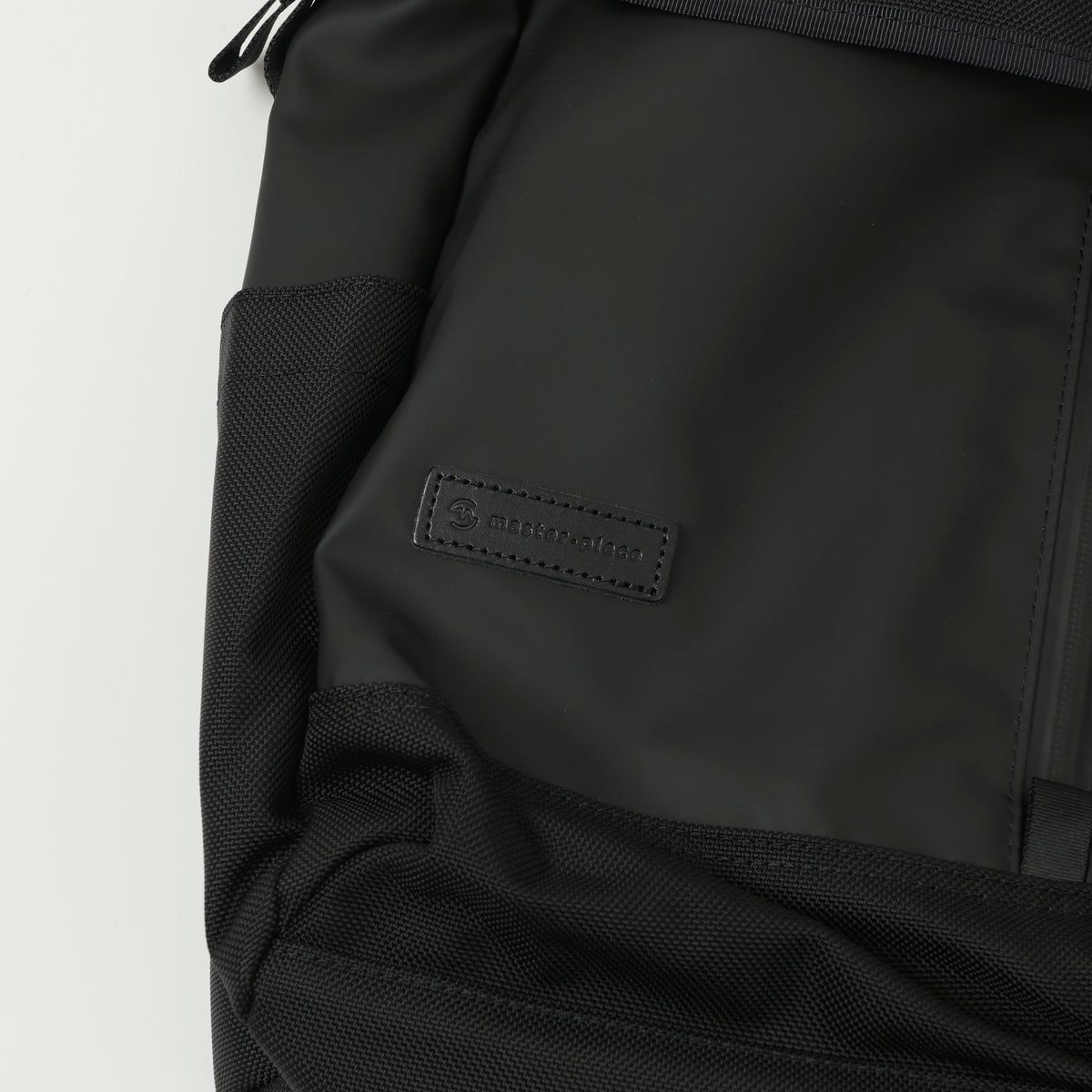 Master-Piece Slick Flap Backpack - Black