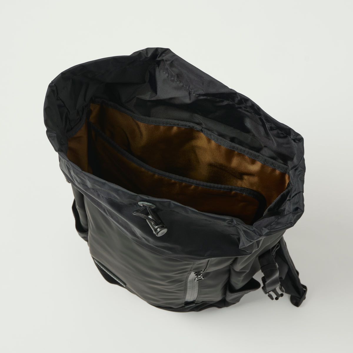 Master-Piece Slick Flap Backpack - Black