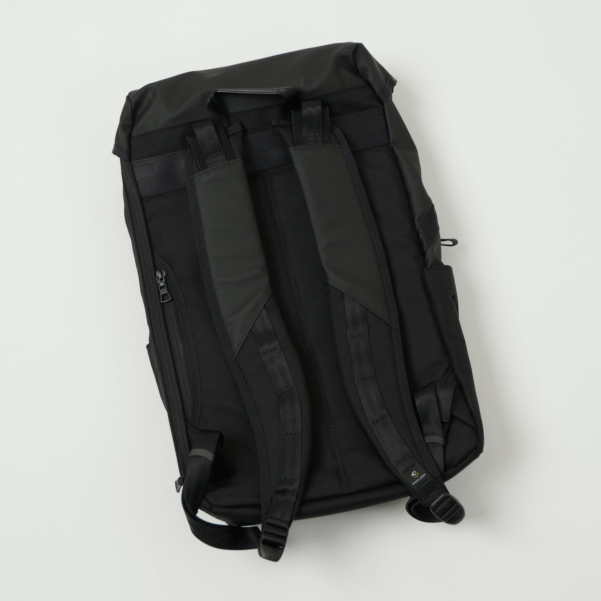 Master-Piece Slick Flap Backpack - Black