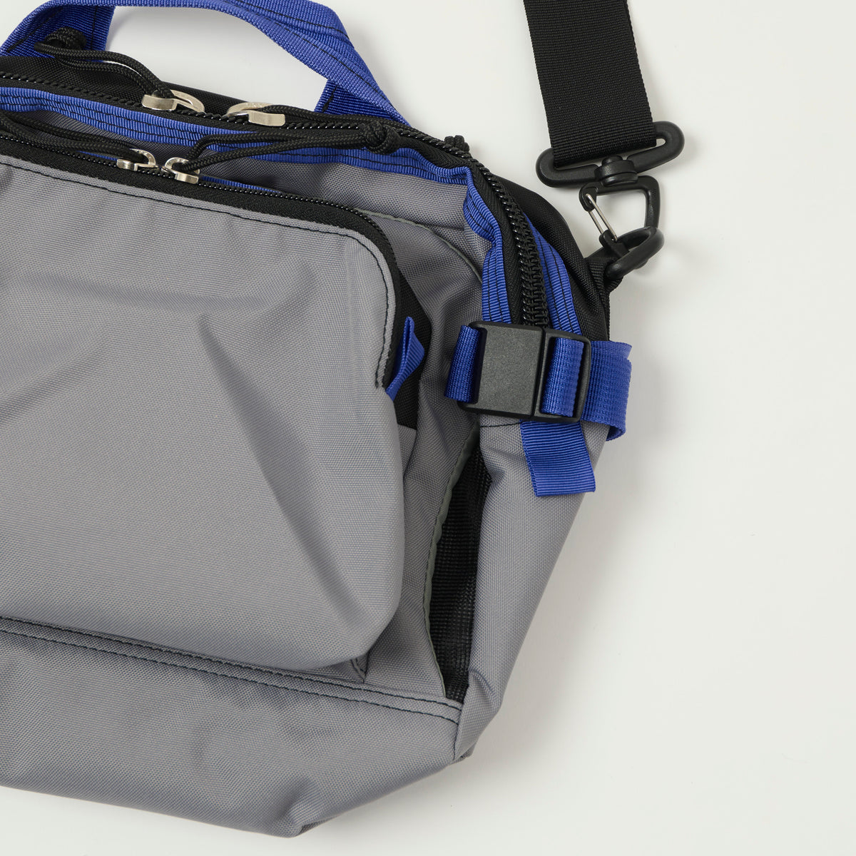 Master-Piece Hugsack Shoulder Bag - Grey/Multi