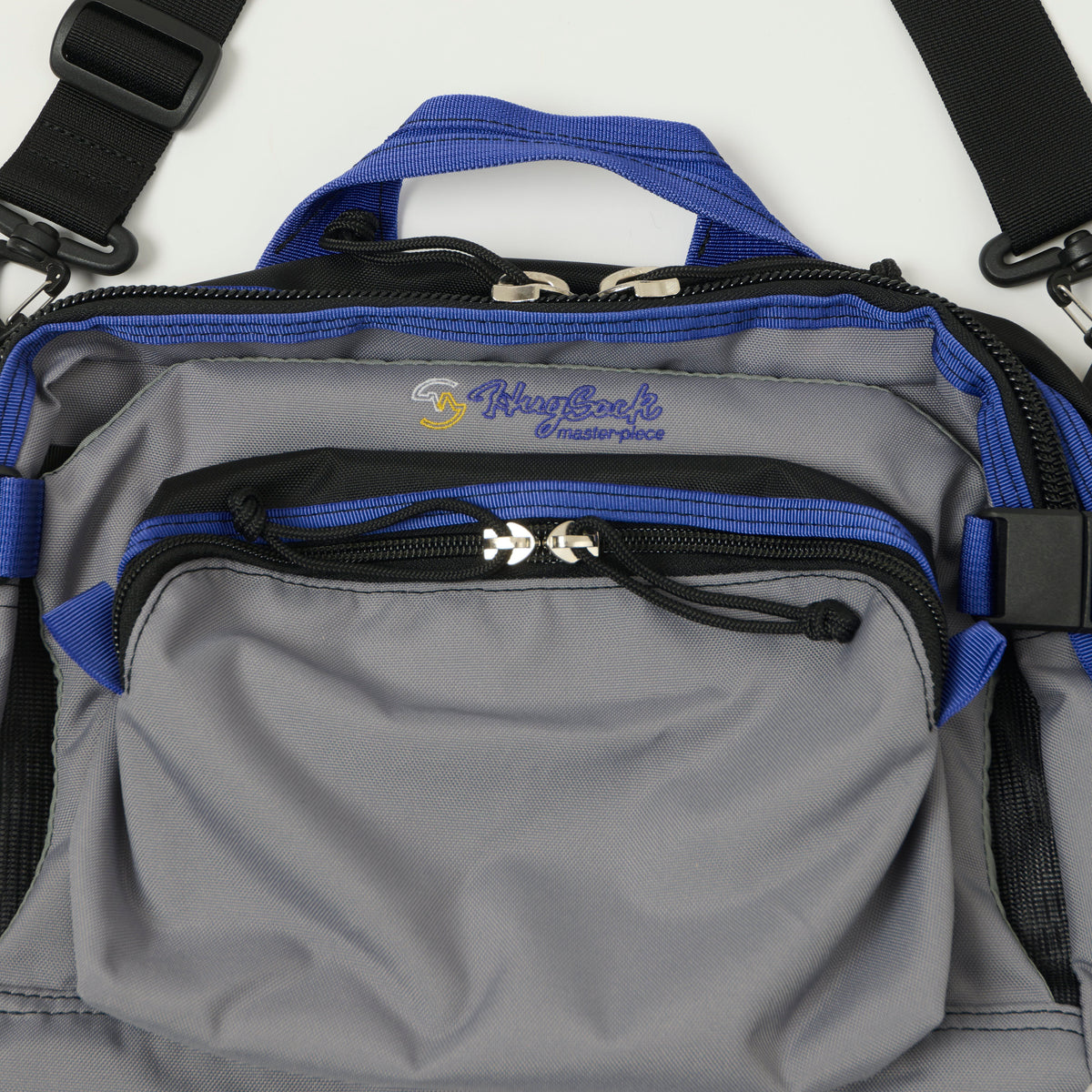 Master-Piece Hugsack Shoulder Bag - Grey/Multi