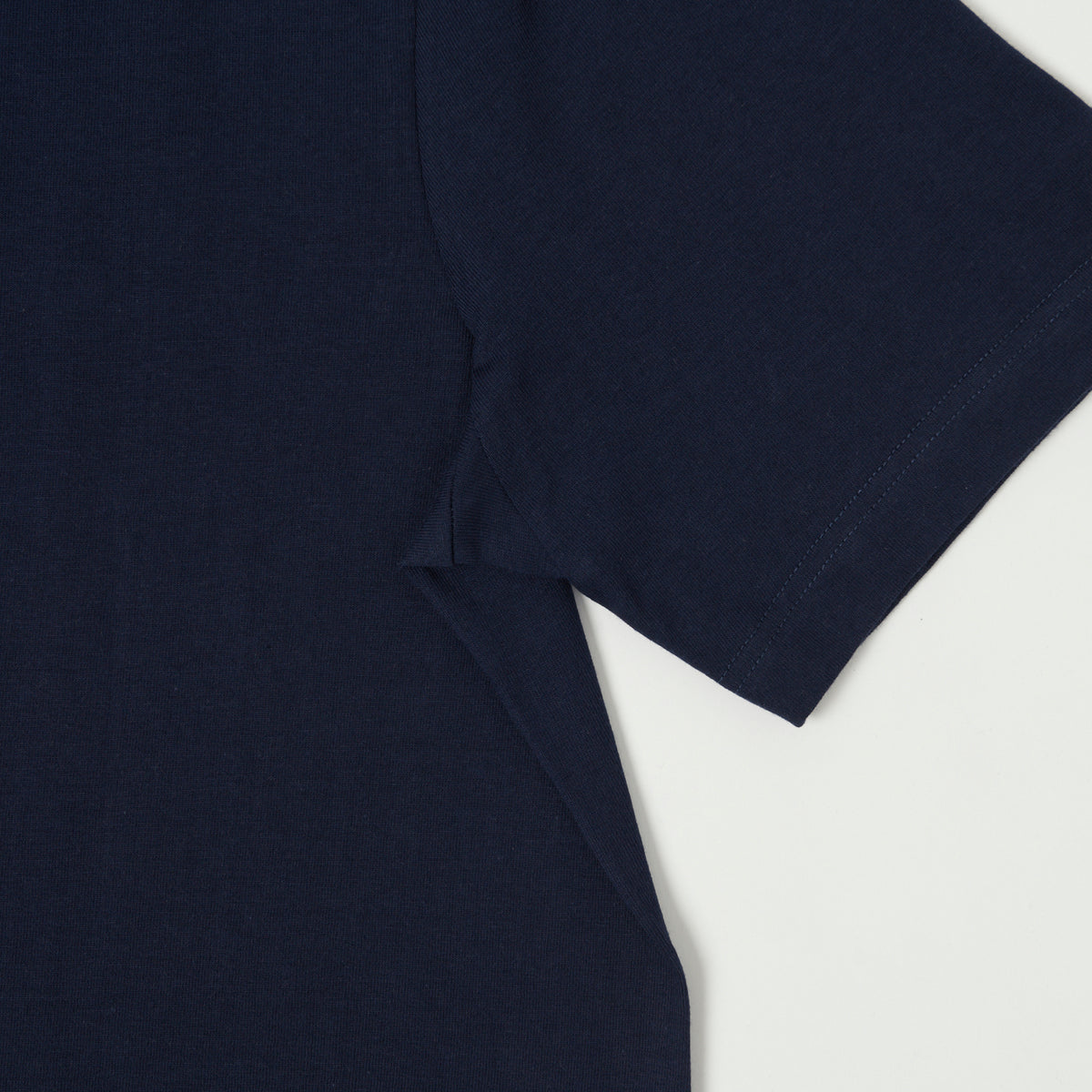 Merz b. Schwanen 1940s Relaxed Lightweight T-Shirt - Ink Blue