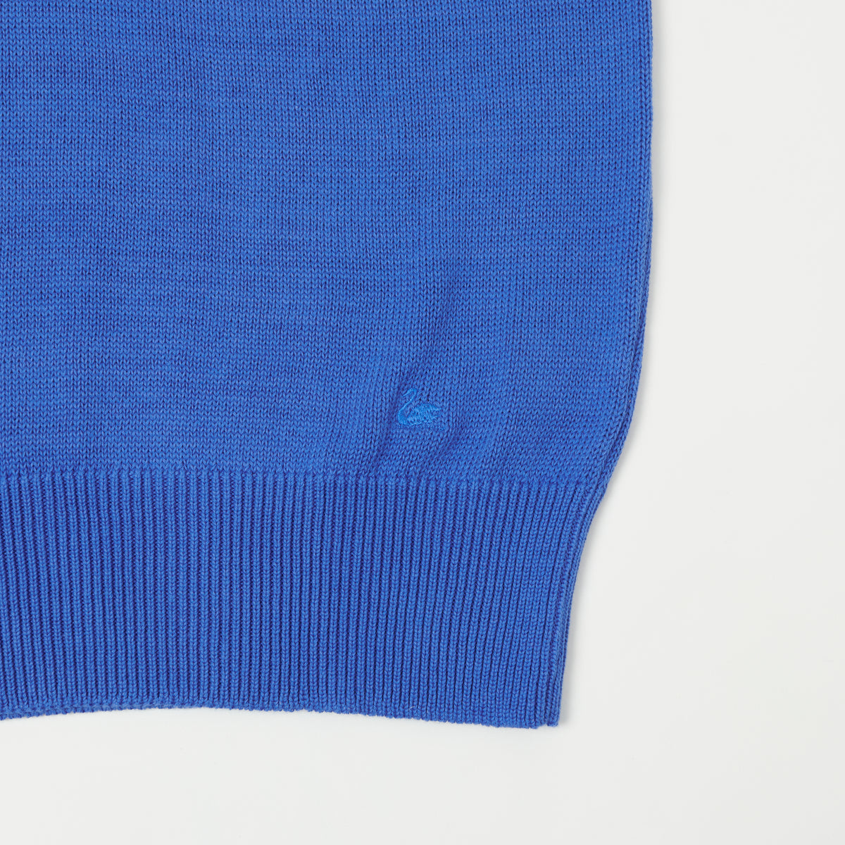 Merz b. Schwanen Plant Based Sweater Vest - Washed Blue