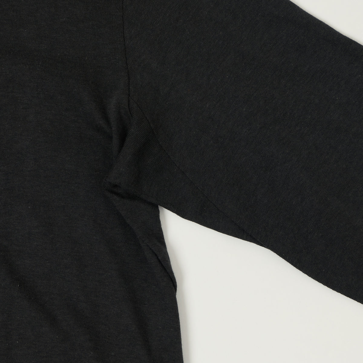 Merz b. Schwanen 'The Originals' 102 Lightweight Long Sleeve Henley - Charcoal