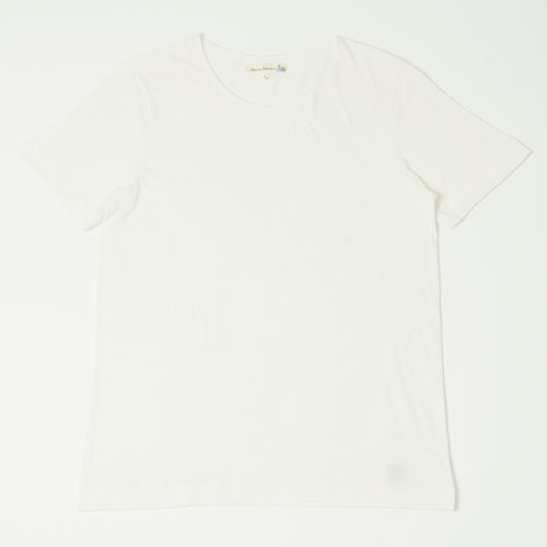 Merz b. Schwanen 'The Originals' 114 Lightweight 1920s T-Shirt - White