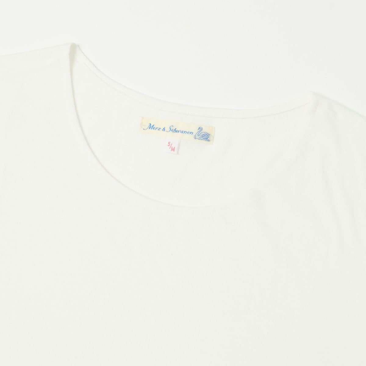 Merz b. Schwanen 'The Originals' 114 Lightweight 1920s T-Shirt - White