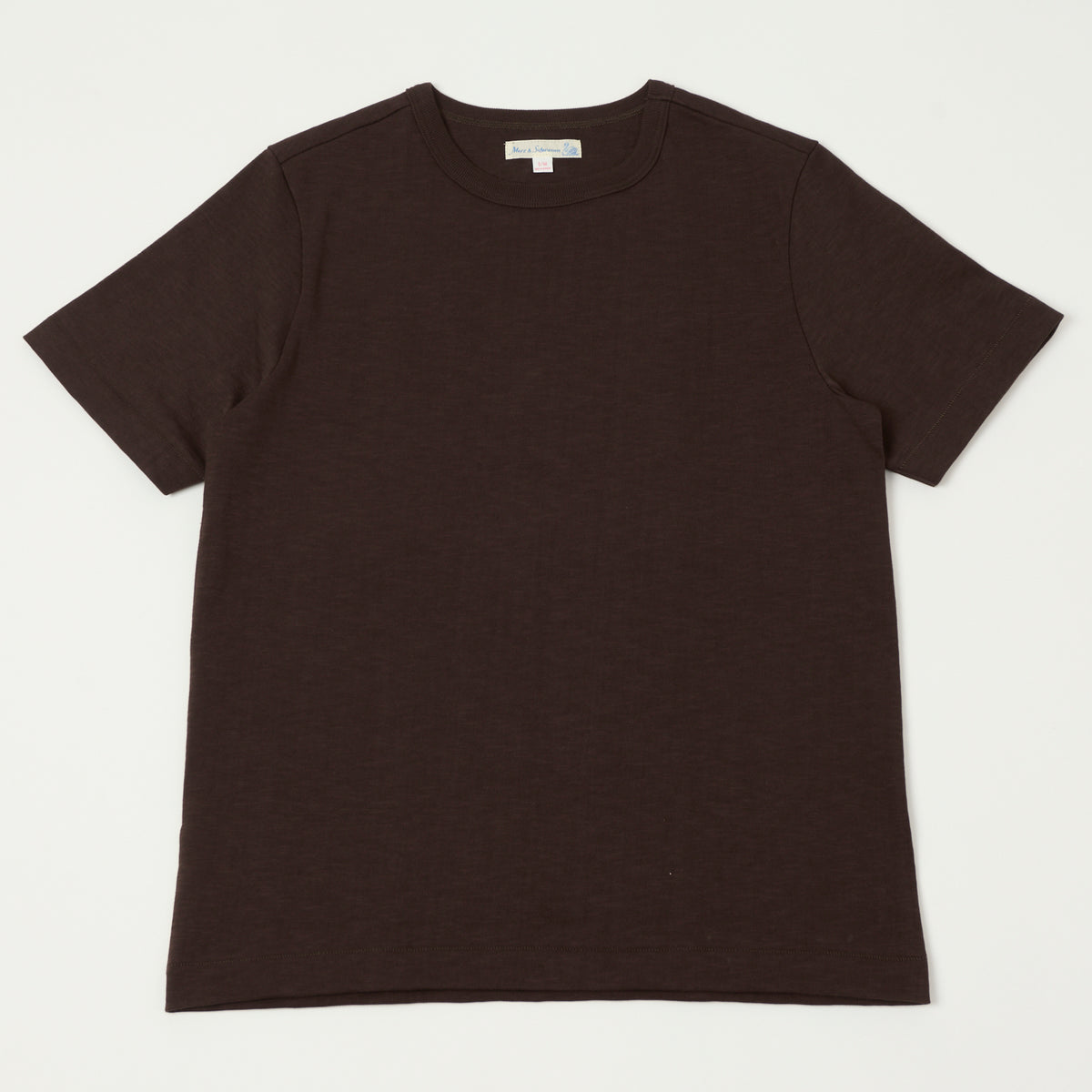 Merz b. Schwanen 'The Originals' 2S14 Relaxed Heavyweight T-Shirt - Coffee