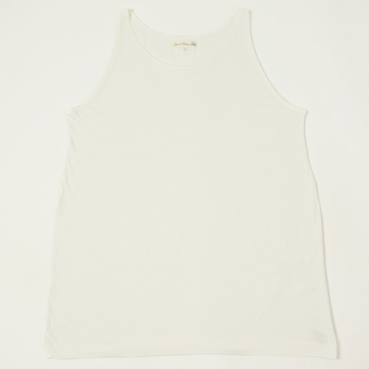 Merz b. Schwanen 'The Originals' 136 Lightweight Tank Top - White
