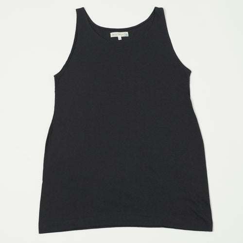 Merz b. Schwanen 'The Originals' 136 Lightweight Tank Top - Charcoal