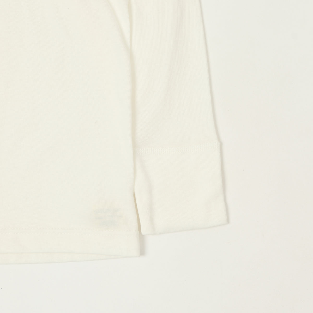 Merz b. Schwanen 'The Originals' 1930s Long Sleeve Henley - White