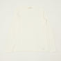 Merz b. Schwanen 'The Originals' 1950sLS Lightweight Long Sleeve T-Shirt - White
