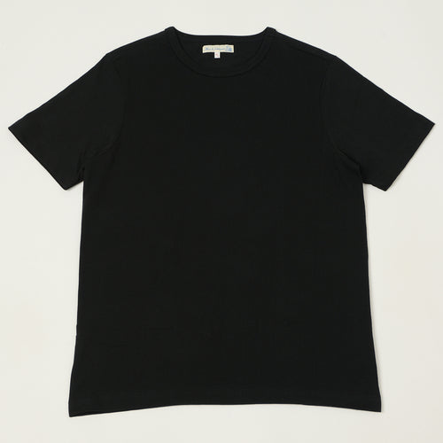 Merz b. Schwanen 'The Originals' 1950s Classic Lightweight T-Shirt - Deep Black