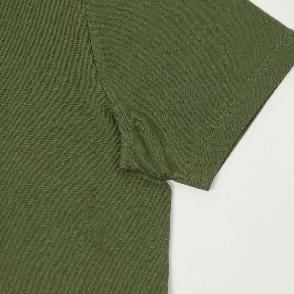 Merz b. Schwanen 'The Originals' 1950s Classic Lightweight T-Shirt - Army
