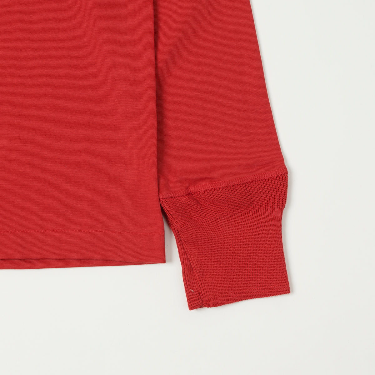 Merz b. Schwanen 'The Originals' 206 Long Sleeve Henley - Red