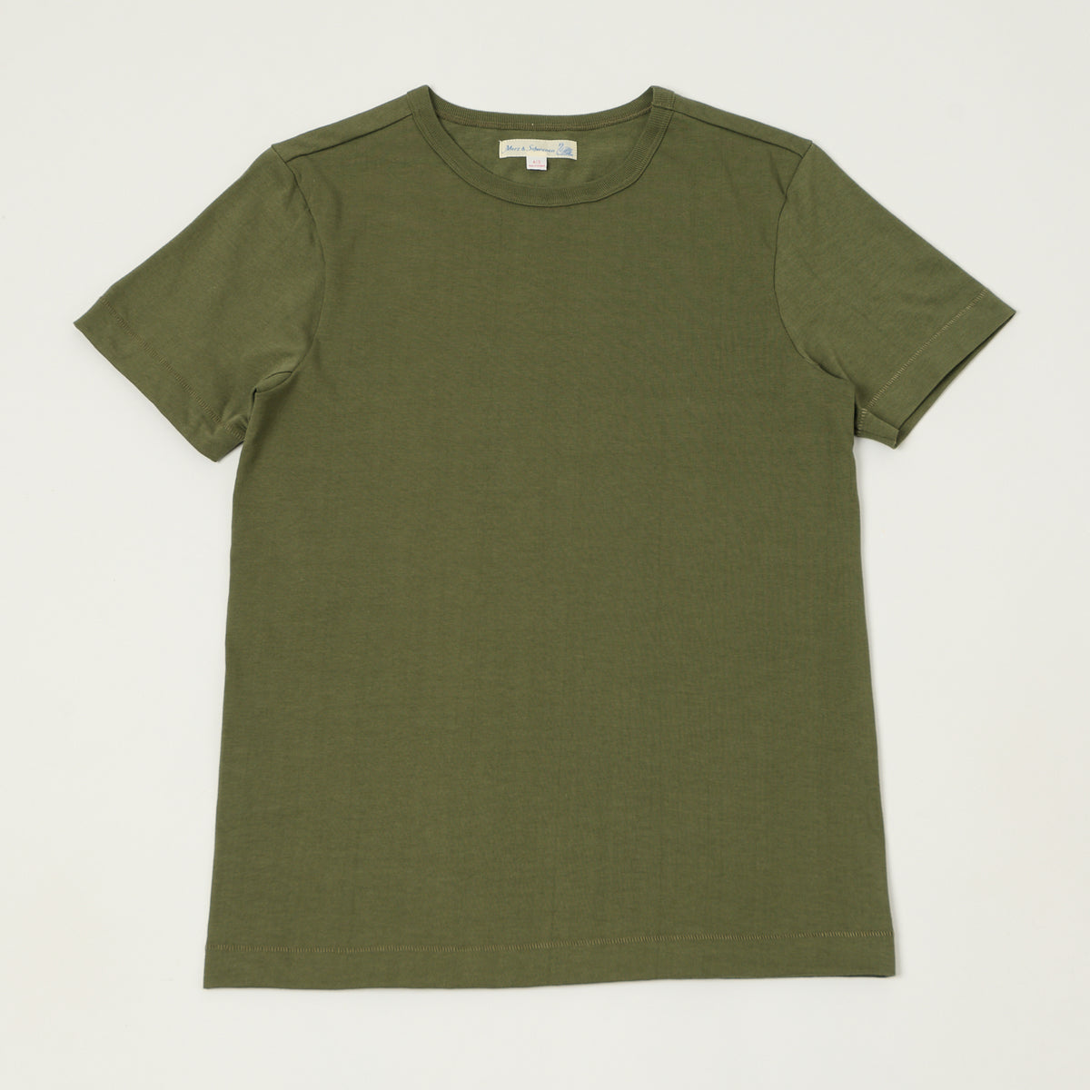 Merz b. Schwanen 'The Originals' 215 Classic T-Shirt - Army