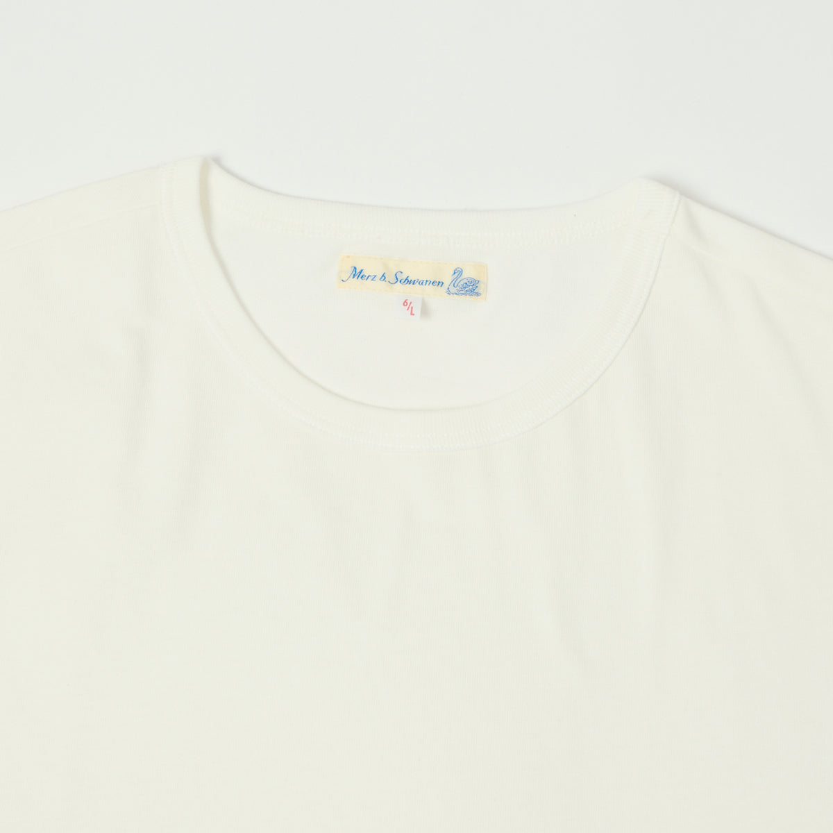 Merz b. Schwanen 'The Originals' 2M15 Classic Jersey T-Shirt - White