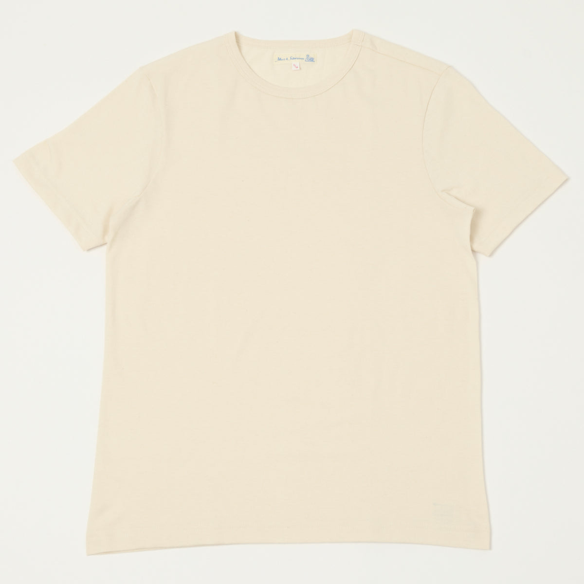 Merz b. Schwanen 'The Originals' 1950s Classic Lightweight T-Shirt - Nature