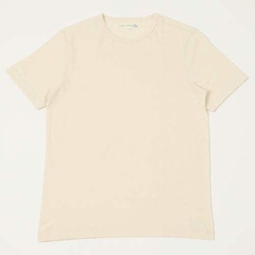 Merz b. Schwanen 'The Originals' 1950s Classic Lightweight T-Shirt - Nature