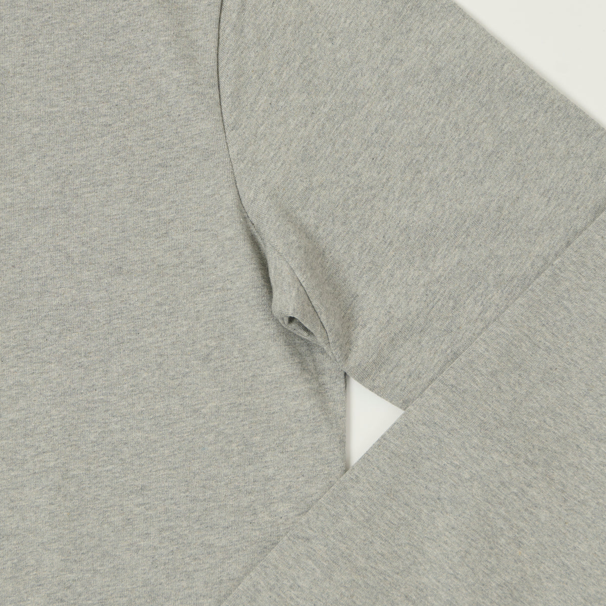 Merz b. Schwanen 'The Originals' 2M06 Classic Long Sleeve Henley - Grey Melange
