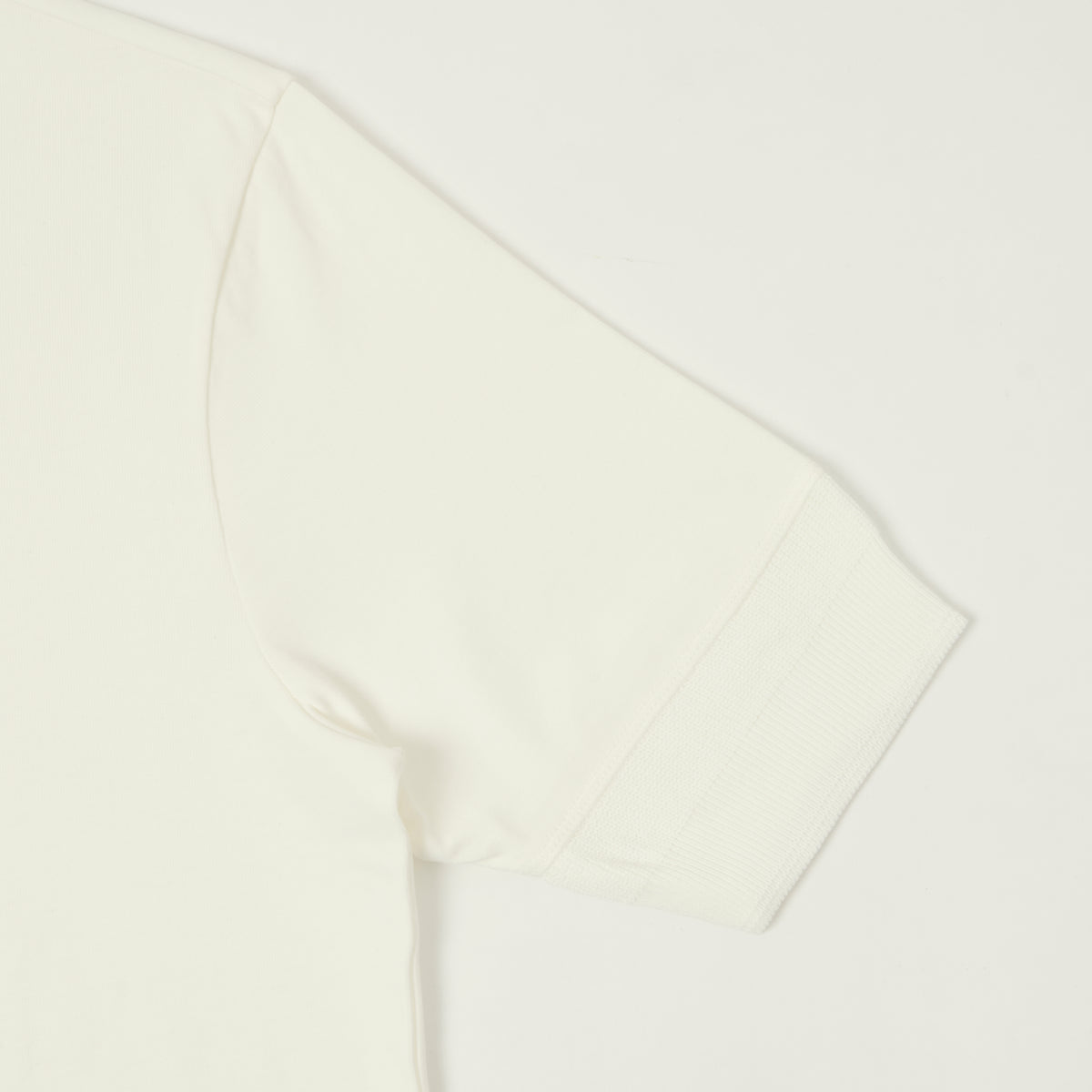 Merz b. Schwanen 'The Originals' 2M07 Short Sleeve Henley - White