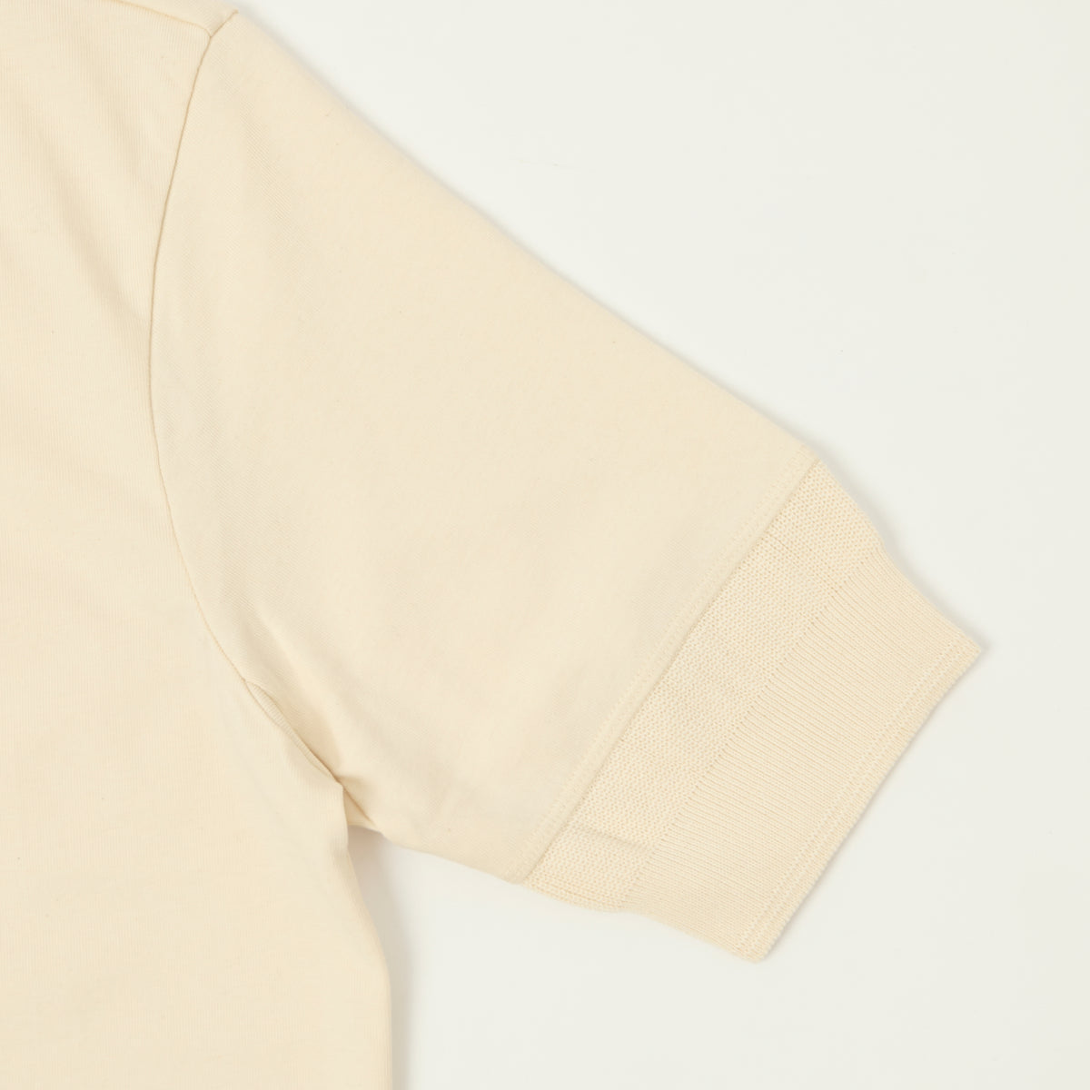 Merz b. Schwanen 'The Originals' 2M07 Short Sleeve Henley - Nature