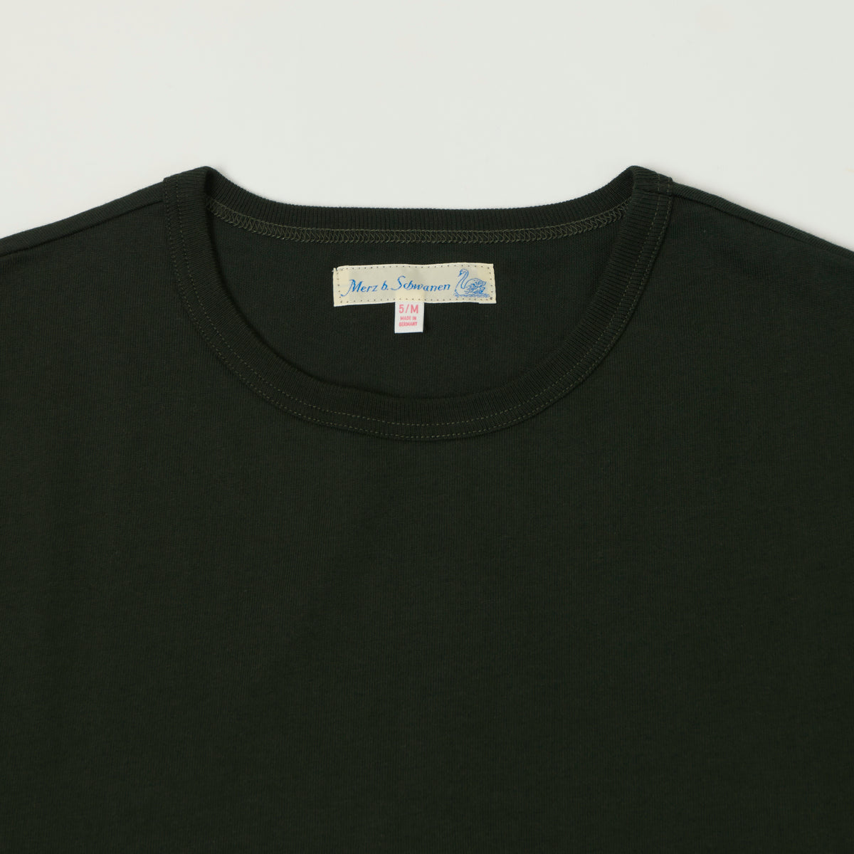 Merz b. Schwanen 'The Originals' 2M15 Classic Jersey T-Shirt - Forest