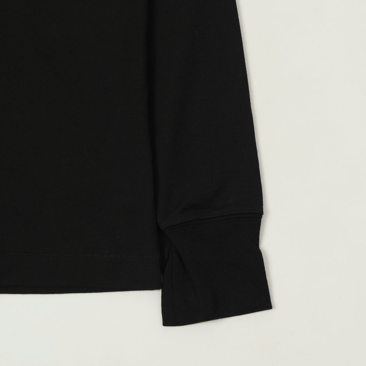 Merz b. Schwanen 'The Originals' 2M15LS Classic Jersey Long Sleeve T-Shirt - Deep Black