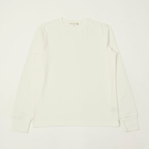 Merz b. Schwanen 'The Originals' 2M15LS Classic Jersey Long Sleeve T-Shirt - White
