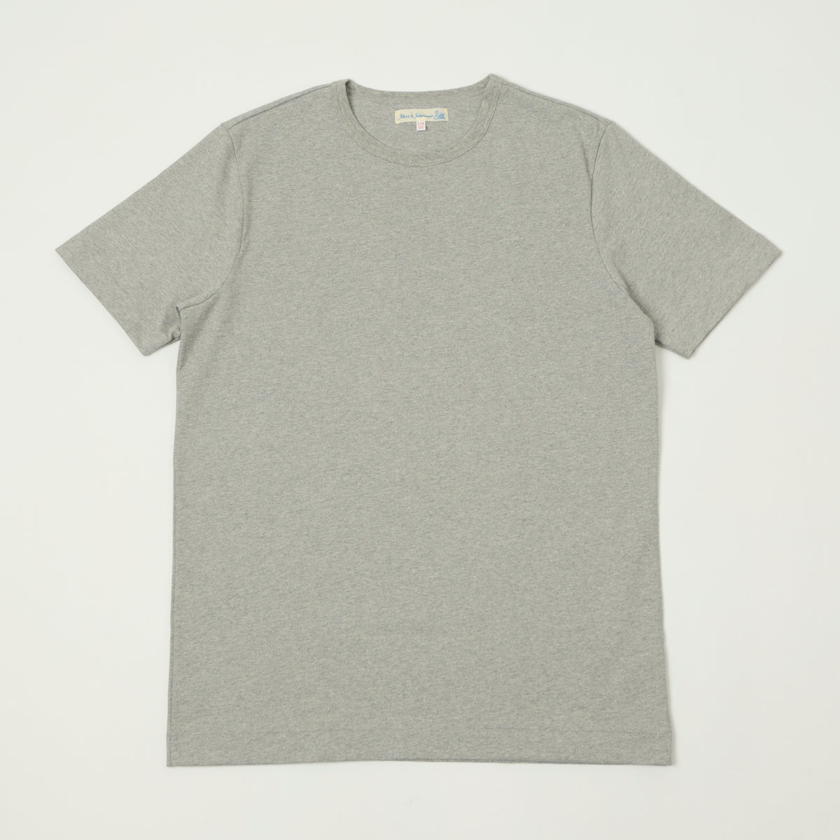 Merz b. Schwanen 'The Originals' 2M15 Classic Jersey T-Shirt - Grey Melange