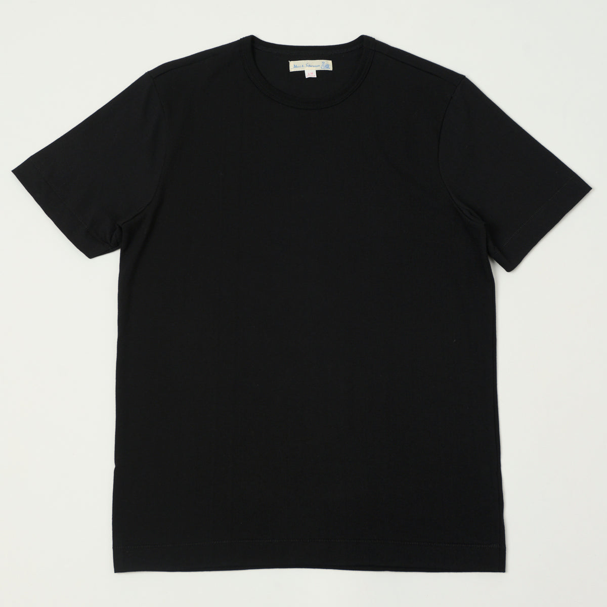 Merz b. Schwanen 'The Originals' 2M15 Classic Jersey T-Shirt - Deep Black